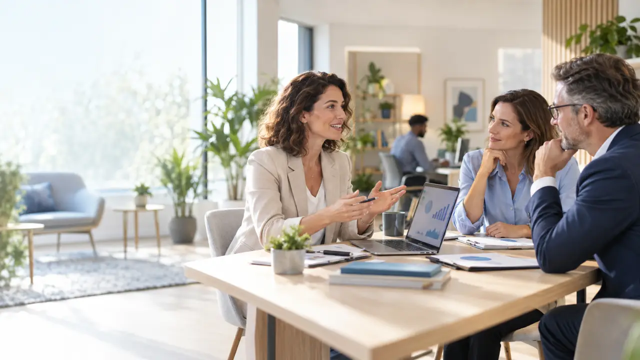 Équipe échangeant sur l'évaluation des risques psychosociaux au travail