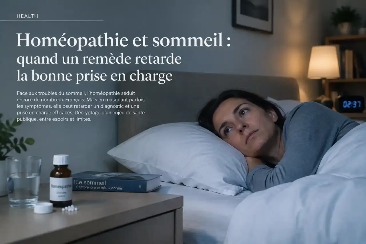 Homéopathie et sommeil : quand un remède retarde la bonne prise en charge